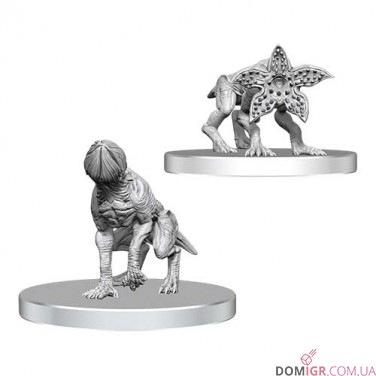 Купити Stranger Things Unpainted Miniatures: Demodogs Stranger Things Unpainted Miniatures: Demodogs